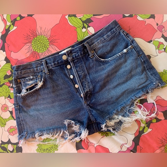 Agolde Parker Shorts - Picture 4 of 8